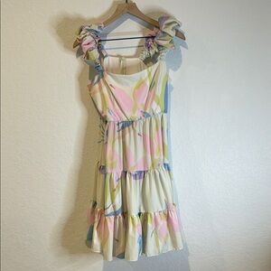 Vicky Tcherassi Elegant Pastel Dress